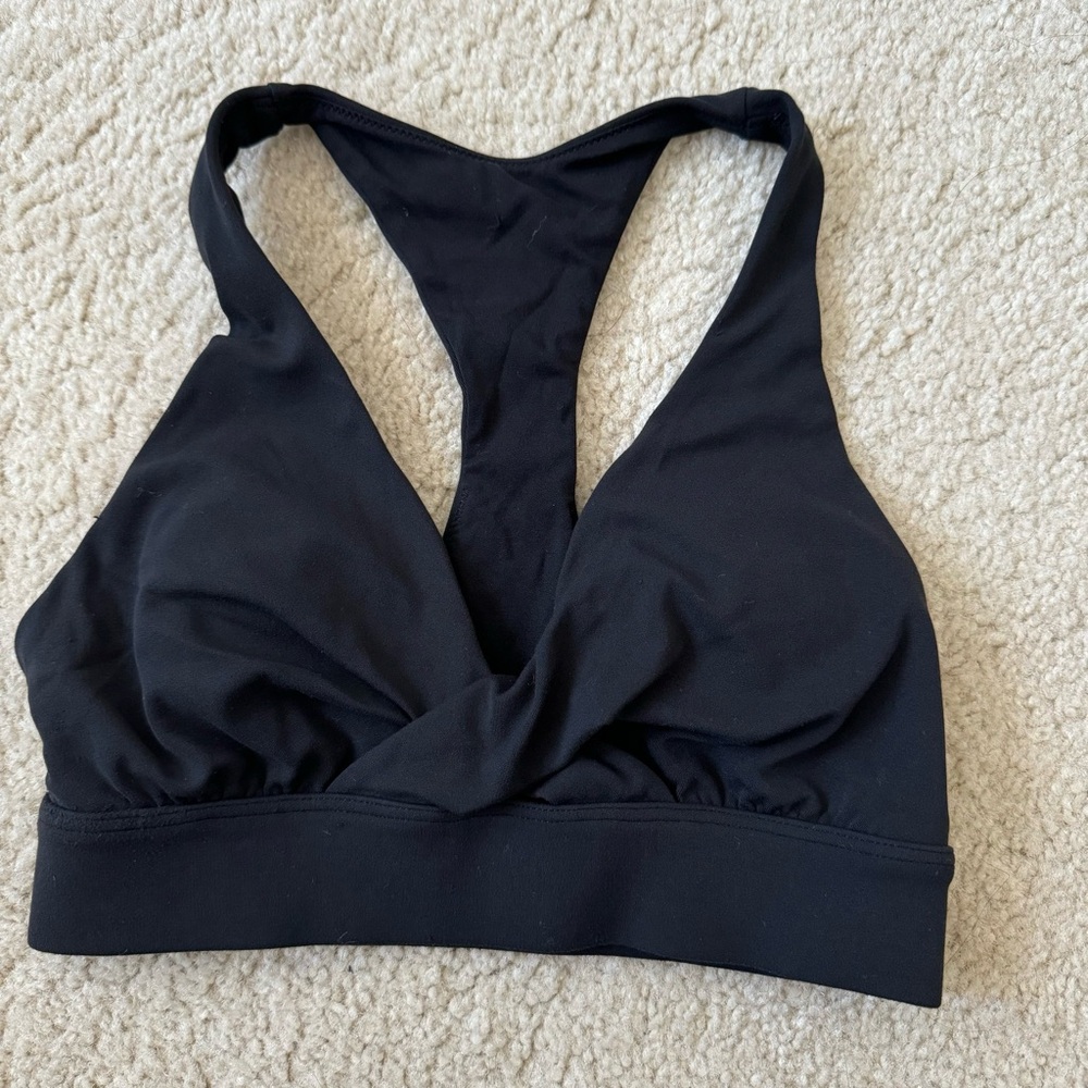 Lululemon Black Sweet Awakenings Sport Bra